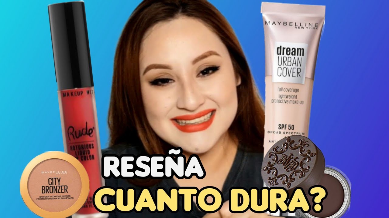 RESEÑA DE BASE, LABIAL, BRONZER Y GEL DE CEJA | CUANTO DURA?