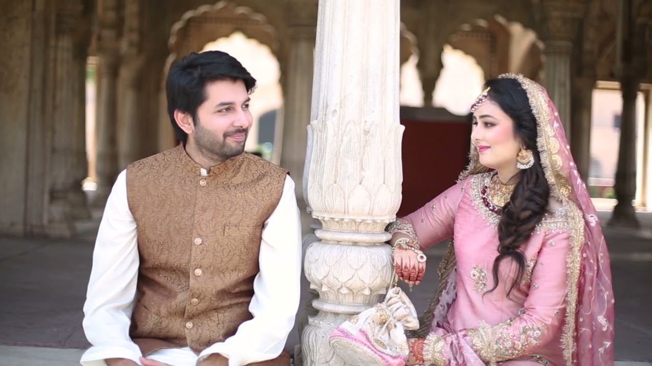 Beautiful Couple Shoot | Shahi Qila | Ahmad & Sabahat