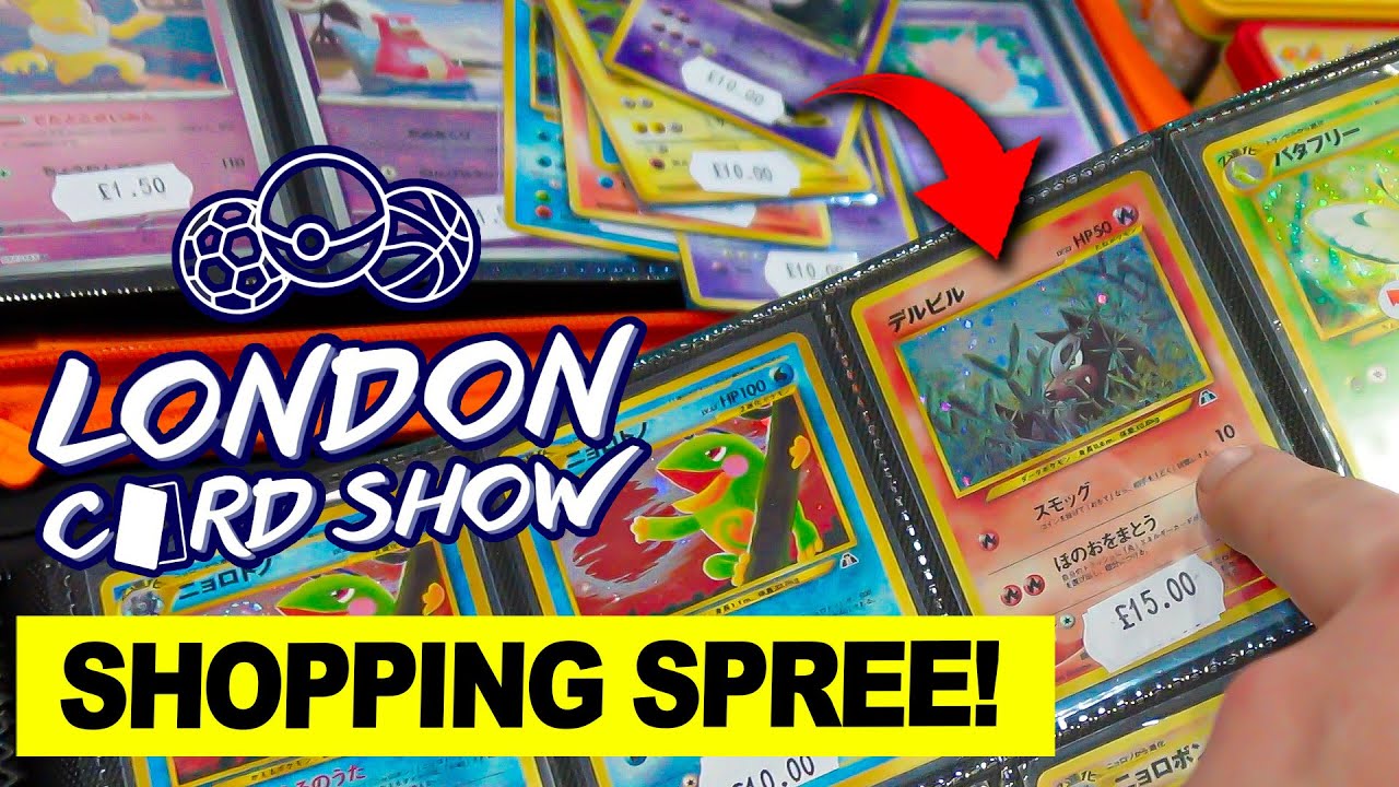 SO MANY DEALS! £500 shopping spree at London cardshow!