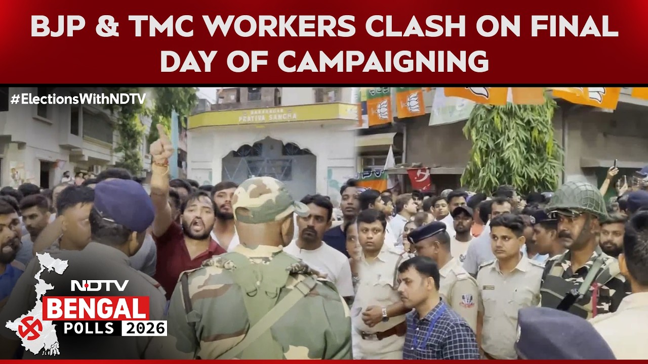 Bengal Elections 2026 | Bengal Election Violence LIVE | TMC VS BJP Workers Clash | West Bengal Polls