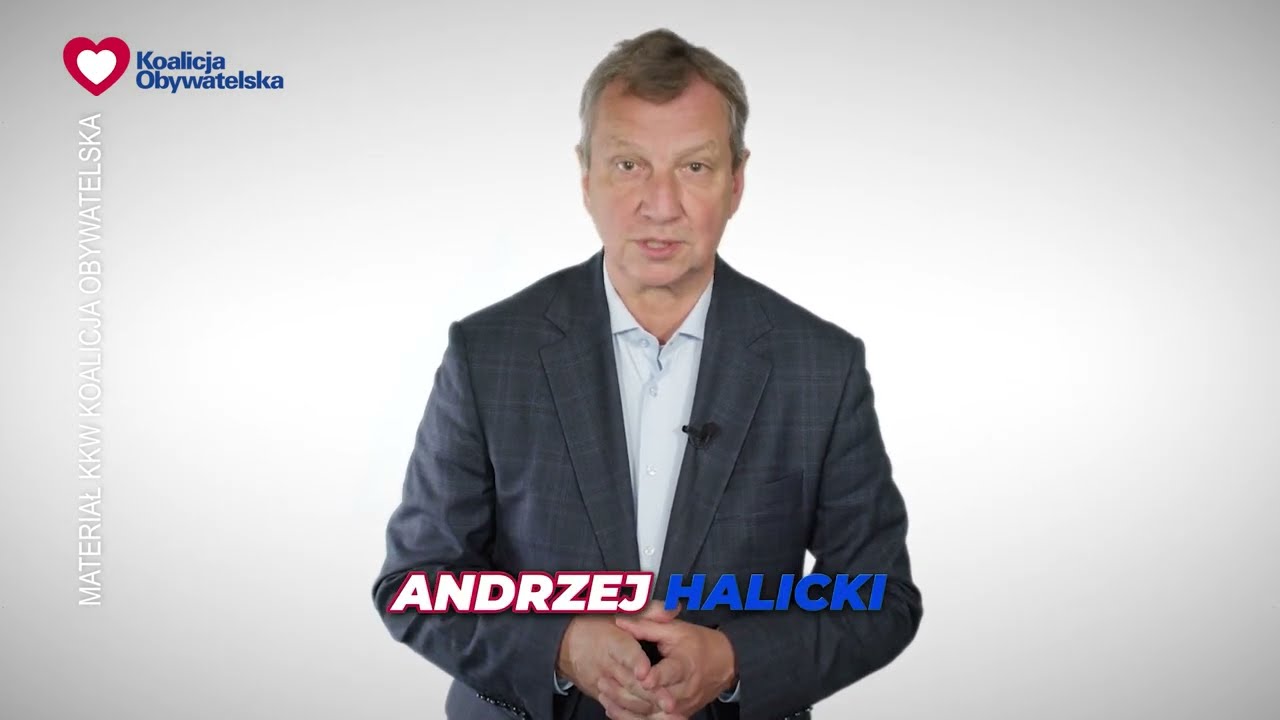 Andrzej Halicki - Głosuj na mnie! - Wybory do Parlamentu Europejskiego 2024