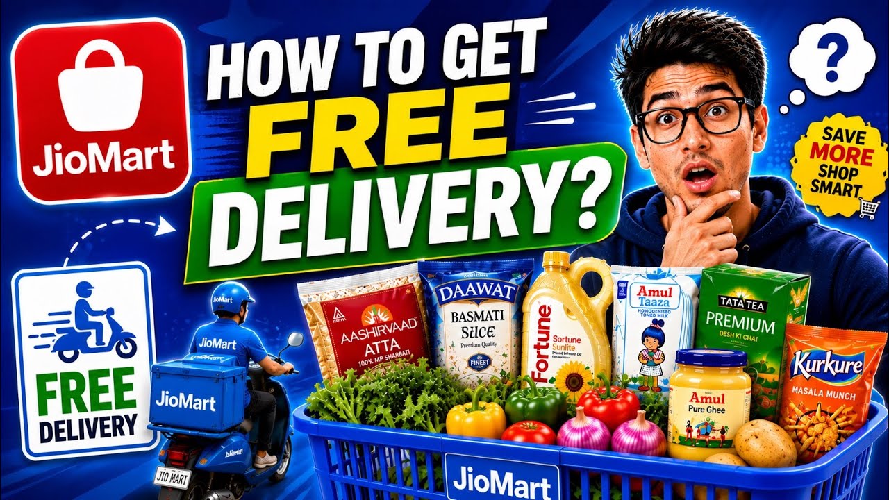 JioMart Coupon Code Today | How to get Free Delivery for New and Old Users