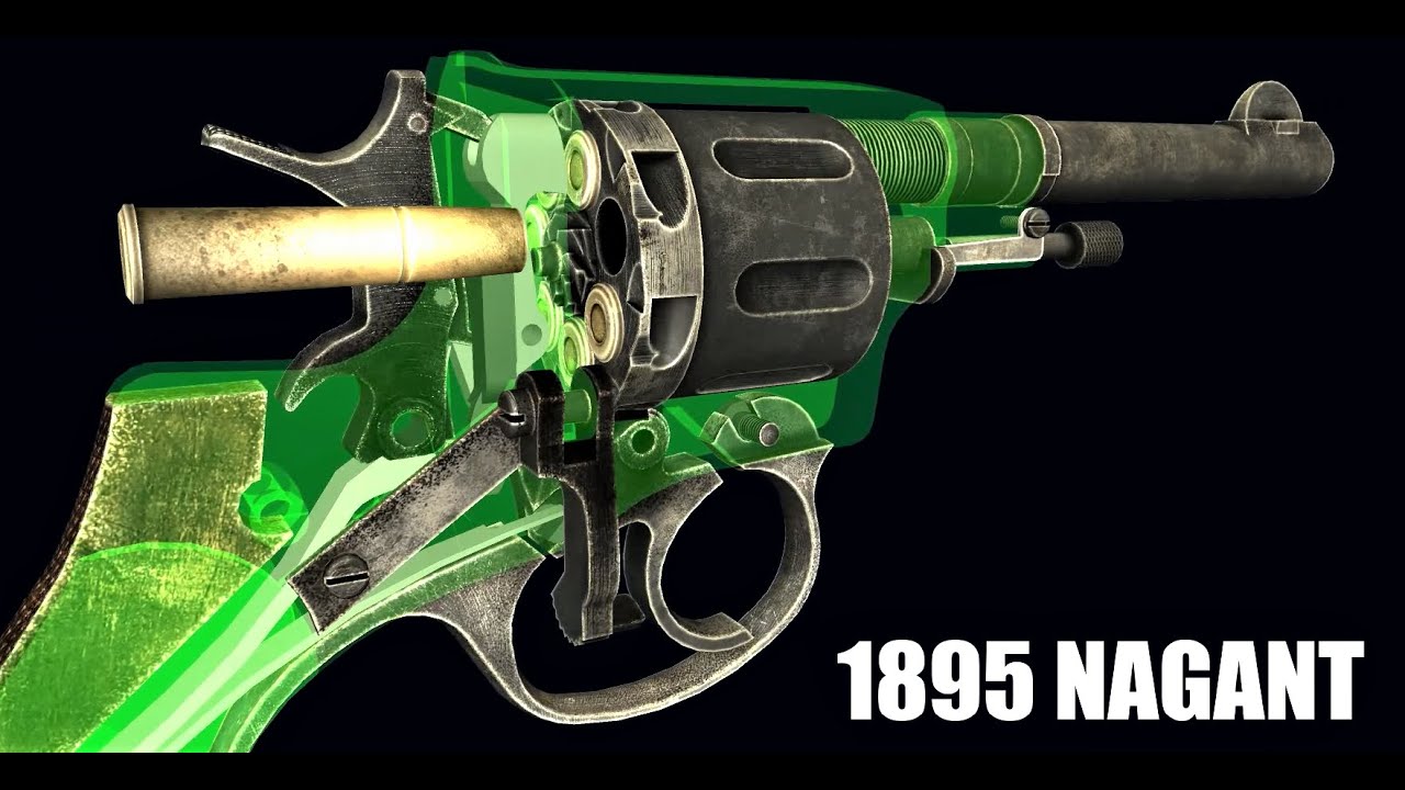 How a 1895 Nagant Revolver Works | World of Guns | Operation and Field Strip