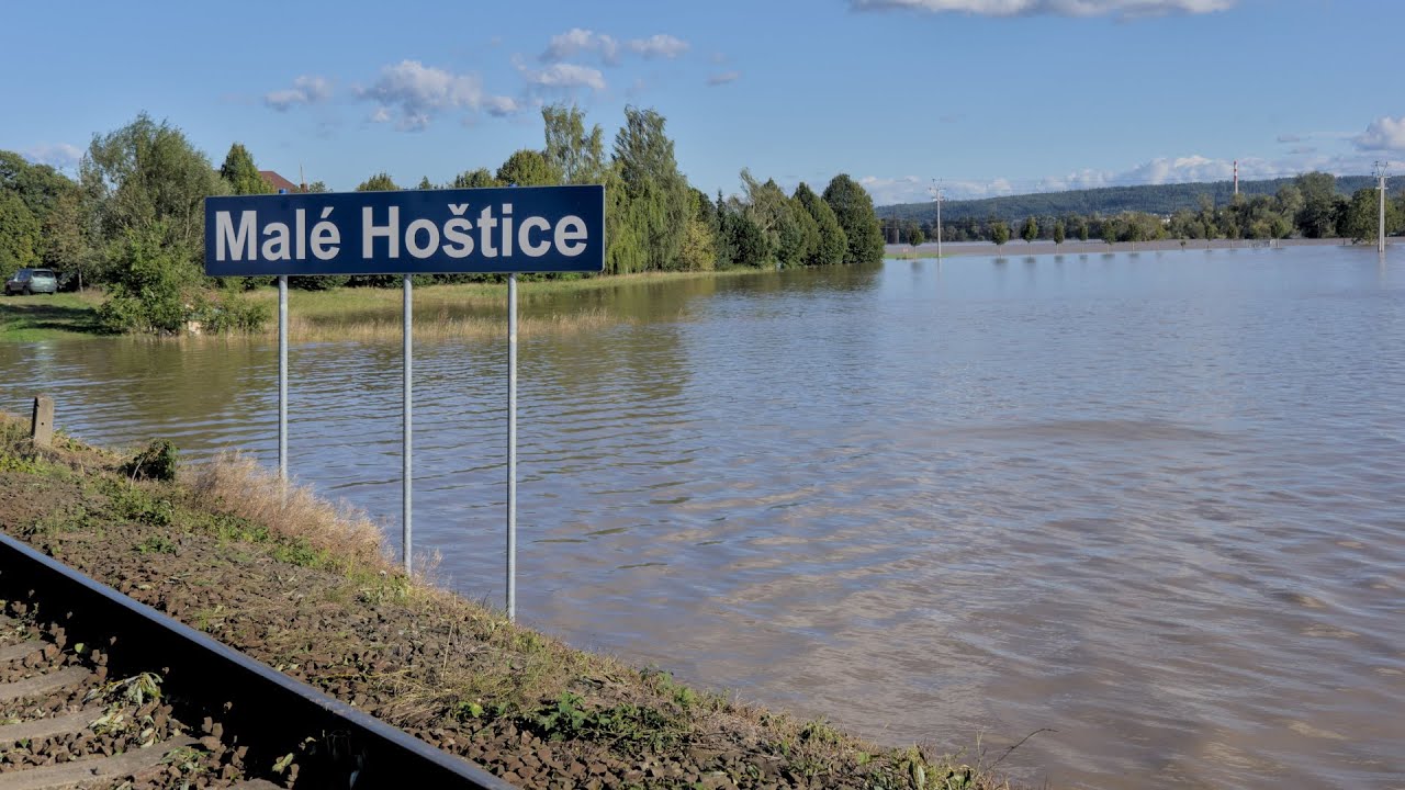 Povodeň v Opavě - Malých Hošticích 14. a 15. 9. 2024