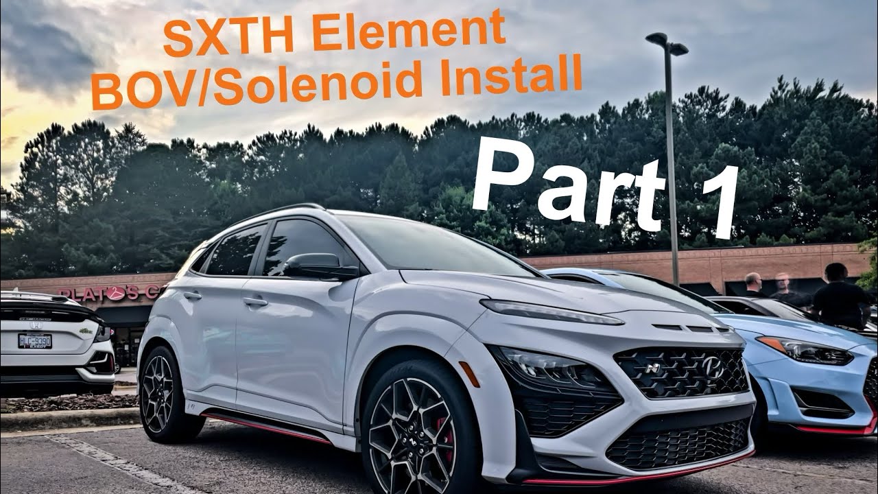Hyundai Kona N | BOV/Solenoid Install Part 1