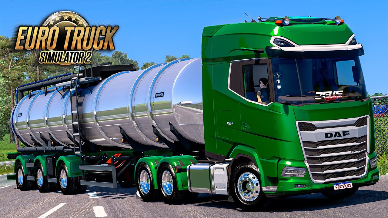 DAF XG+ 480 no Tanque Isotérmico - Euro Truck 2 Mods 1.53