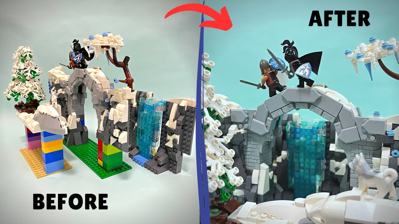 The Bridge Duel - LEGO MOC