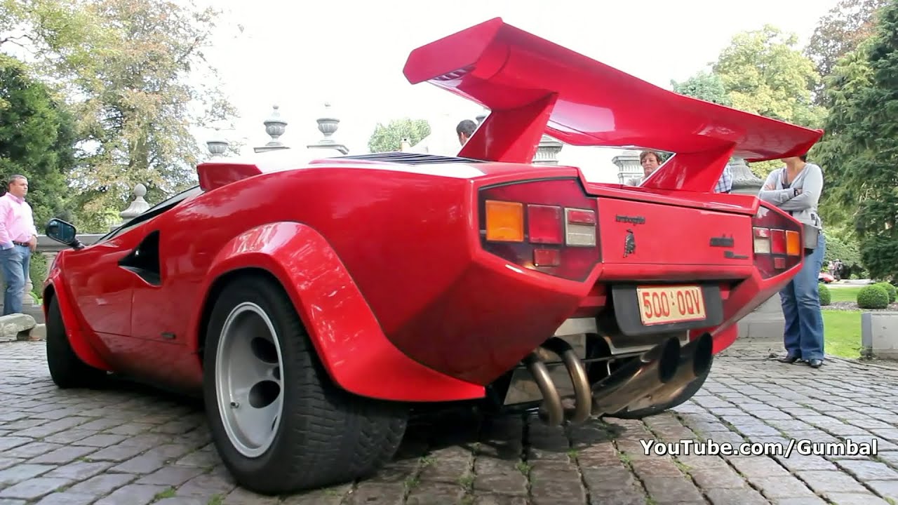 Lamborghini Countach 5000 QV w/ Kreissieg exhaust !!
