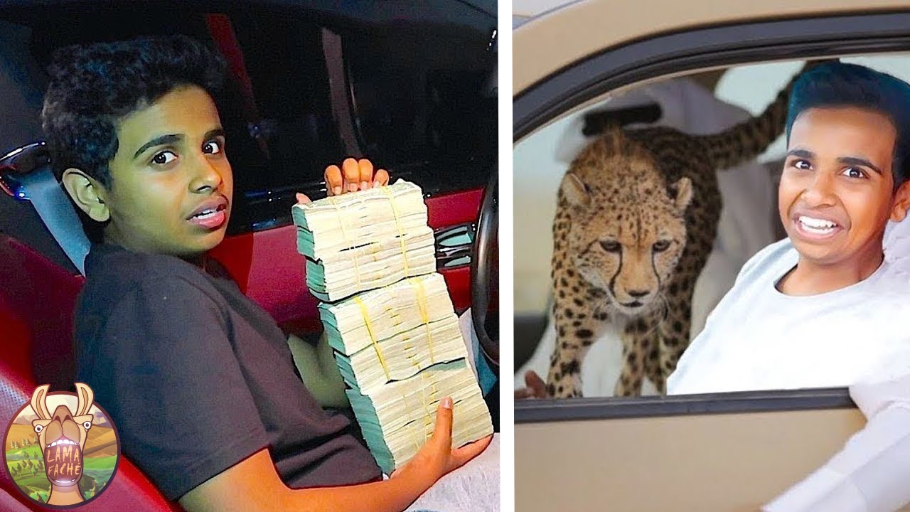 Voici L'Enfant le Plus Riche de DUBAI