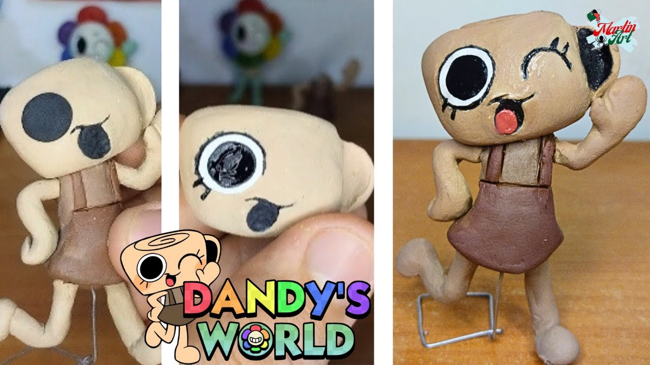 Como Hacer a SHELLY en Plastilina [Dandy's World] ROBLOX Clay MartinArt