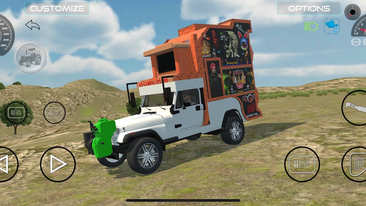 Indian vecals samulator 3d dj #automobile #tharcollection #battleroyalegame #gaming #thargamer #gta 