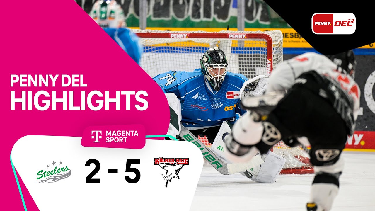 Bietigheim Steelers - Kölner Haie | Highlights PENNY DEL 22/23