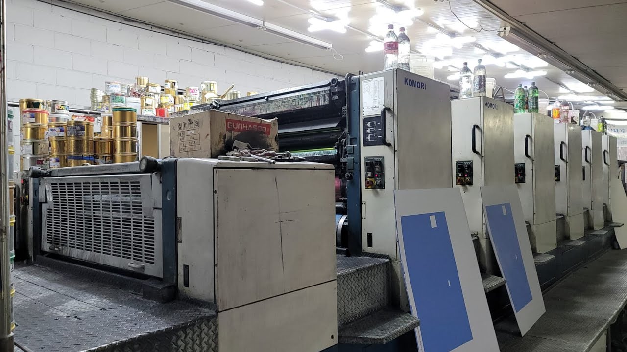 Komori 6 Color Year 1998