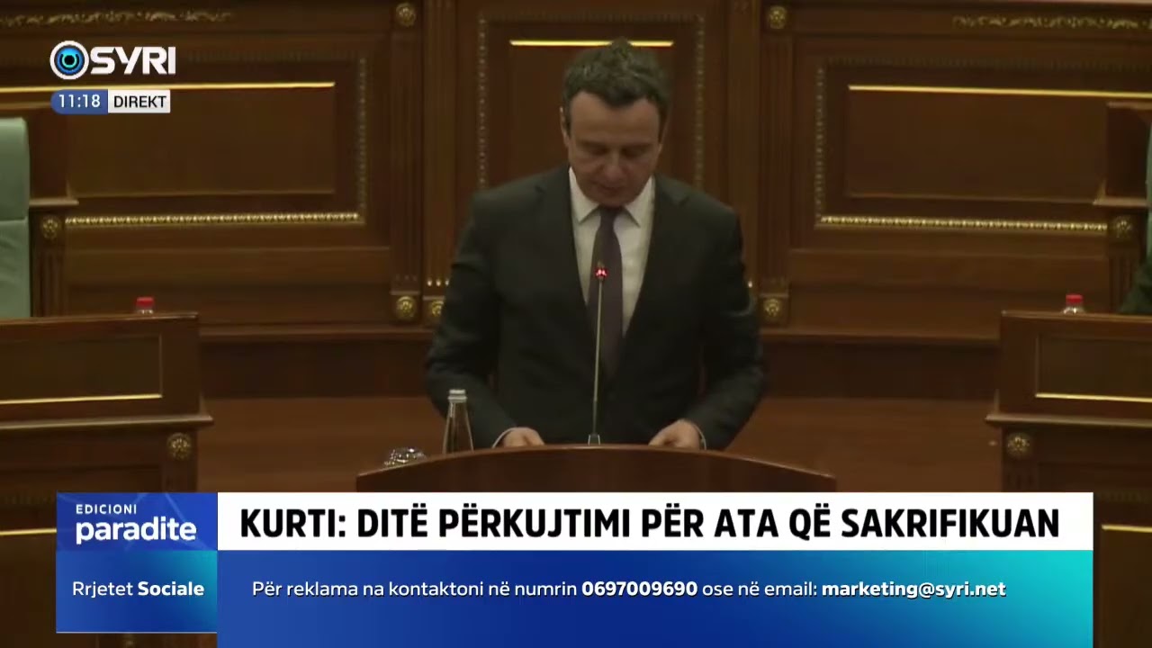 Kryeministri Kurti: Me 17 shkurt u arrit një shkallë tjetër e lartë e përfaqësimit tonë në Ballkan