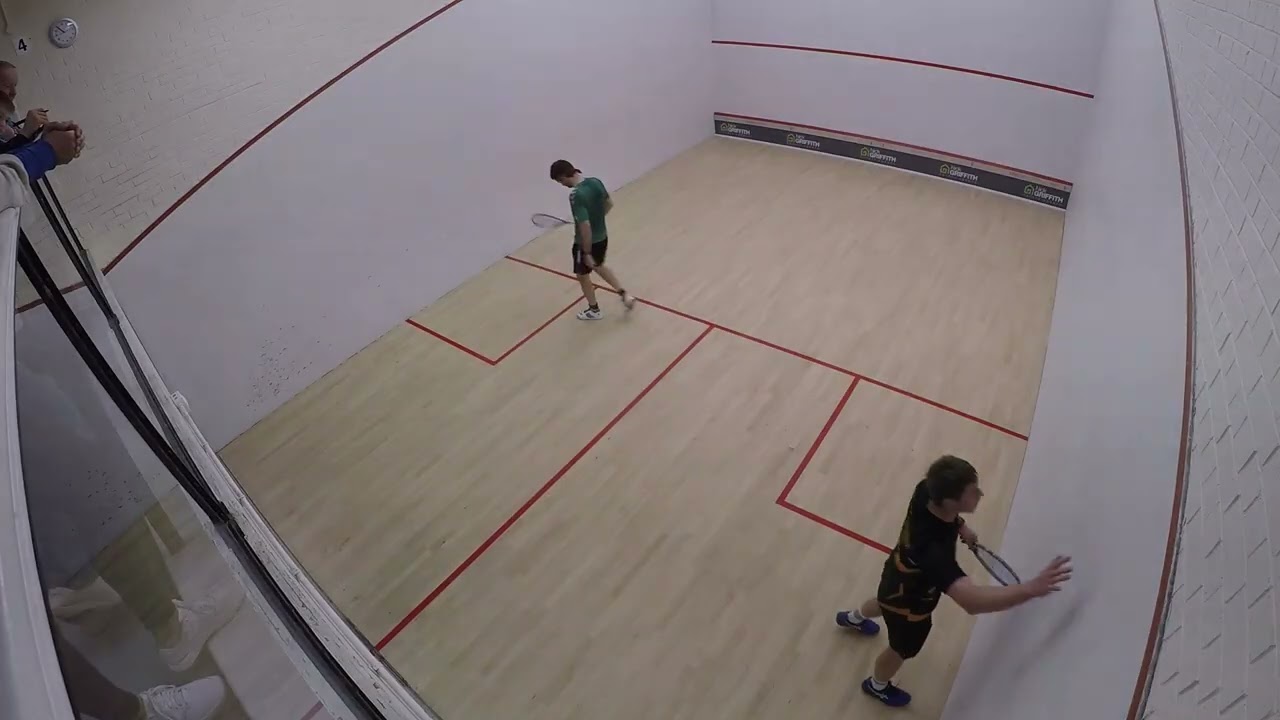 SQUASH EAST GLOS V DEVON  MIKE HARRIS V TAYNE TURNOCK
