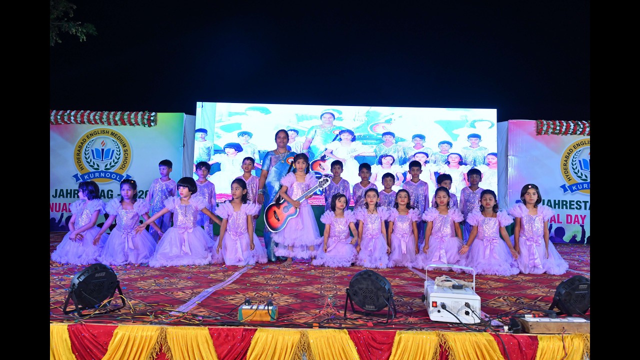 CLASS-1 A WE WILL ROCK YOU 2026 #jahrestag #hems # Hyderabad EM School