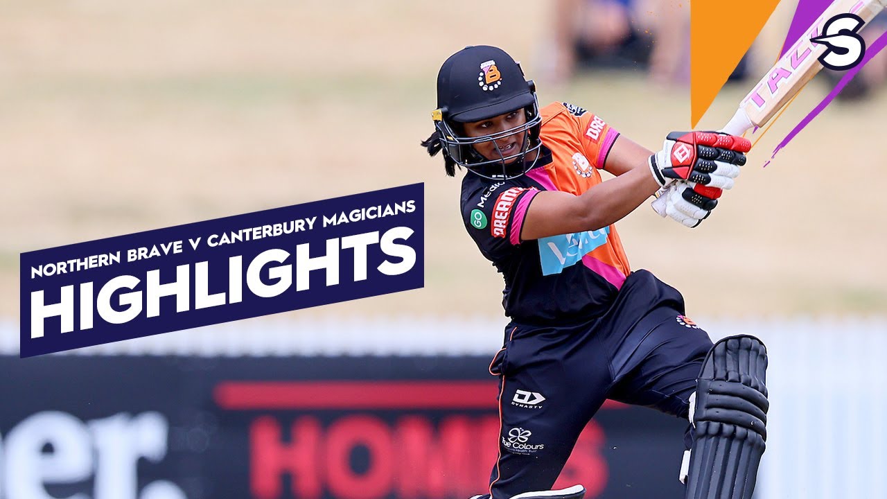 Last Over Thriller! | Northern Brave Women v Canterbury Magicians | Dream11 Super Smash 24/25