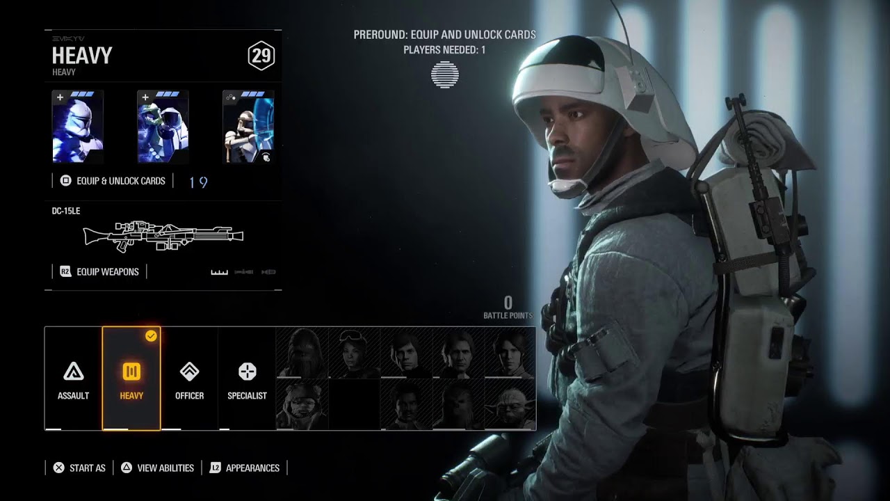 Plying bf2 until i get Luke Skywalker to rank 25