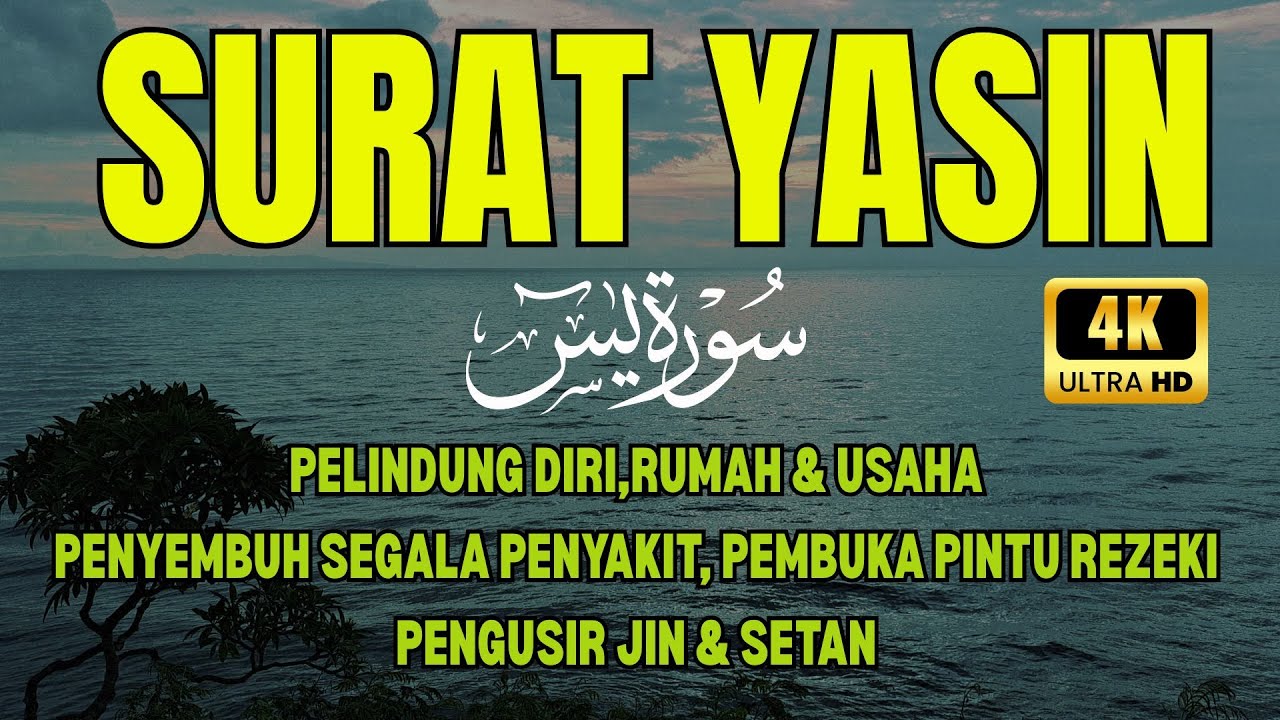 SURAT YASIN MERDU 👉 Penyembuh Segala Penyakit, Pembuka Pintu Rezeki, Pelindung Diri Rumah & Usaha