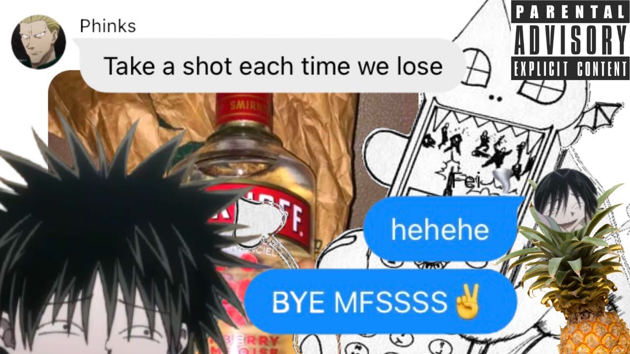 HxH Texts - Hunters x Booze | PG13