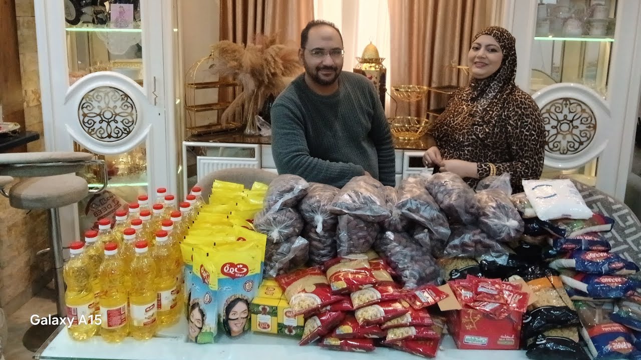 الحمد لله الذي بنعمته تتم الصالحات تجميع وتغليف وتوزيع شنط الخير 