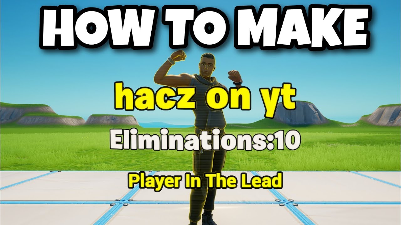 How To Make A PLAYER IN THE LEAD SYSTEM In Fortnite Creative (Tutorial 2025)