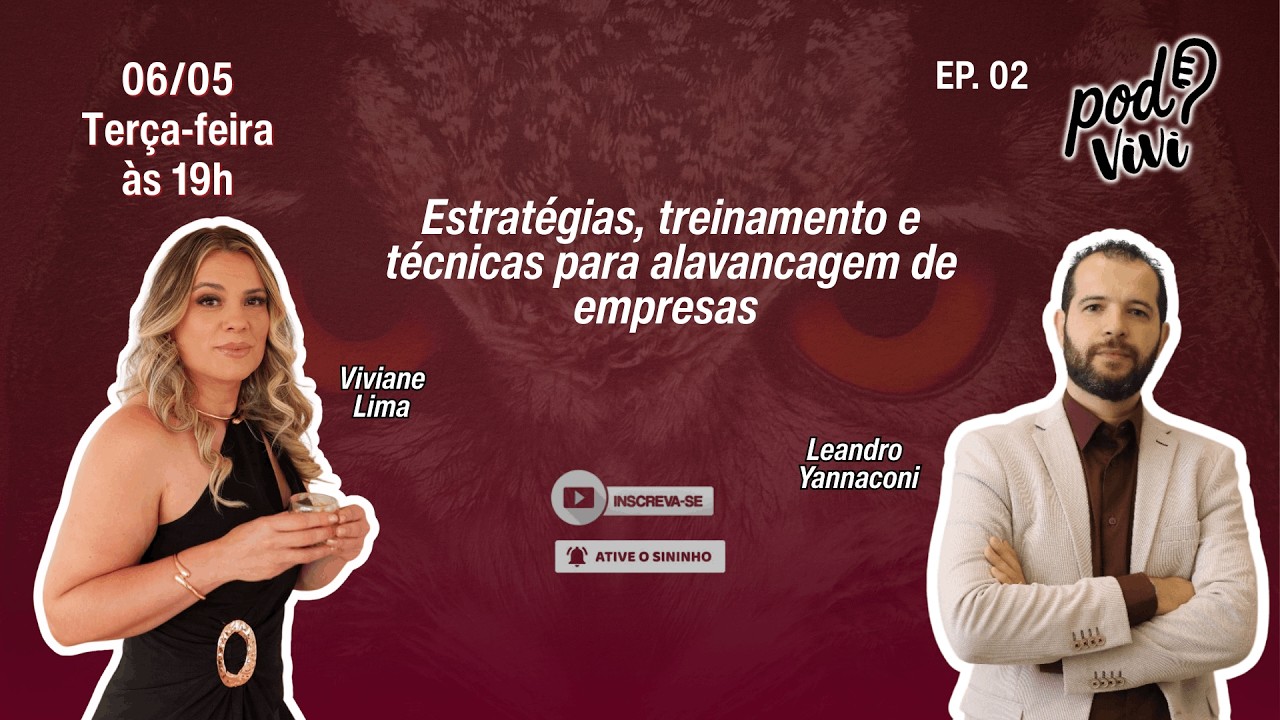 Leandro Yannaconi - Estratégias, treinamento e técnicas para alavancagem de empresas – PodVivi? #2