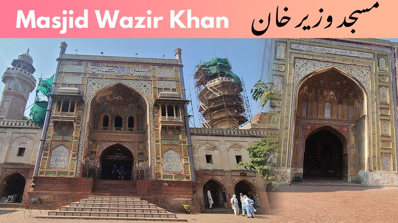 What Makes Masjid Wazir Khan a Masterpiece of Mughal Architecture?