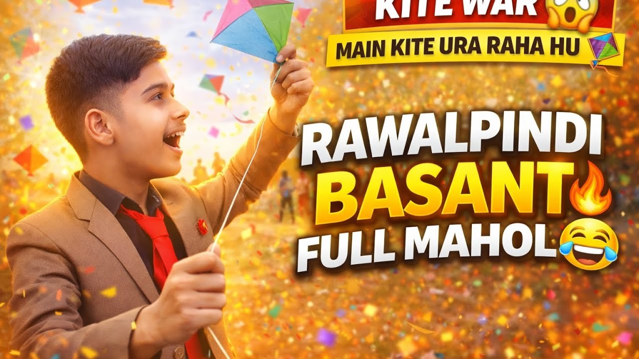 Rawalpindi Basant 2026 😍 | Aaj sab pagal ho gaye 😱🔥