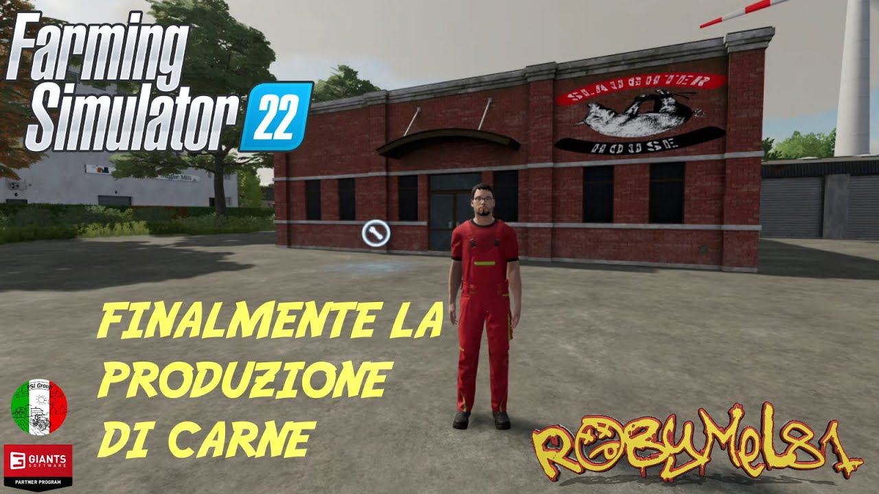 FARMING SIMULATOR 22  - THE OLD STREAM FARM  - 38  - Finalmente la produzione di CARNE !!!