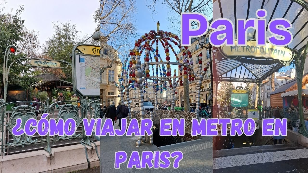 Paris : Como viajar en metro en Paris