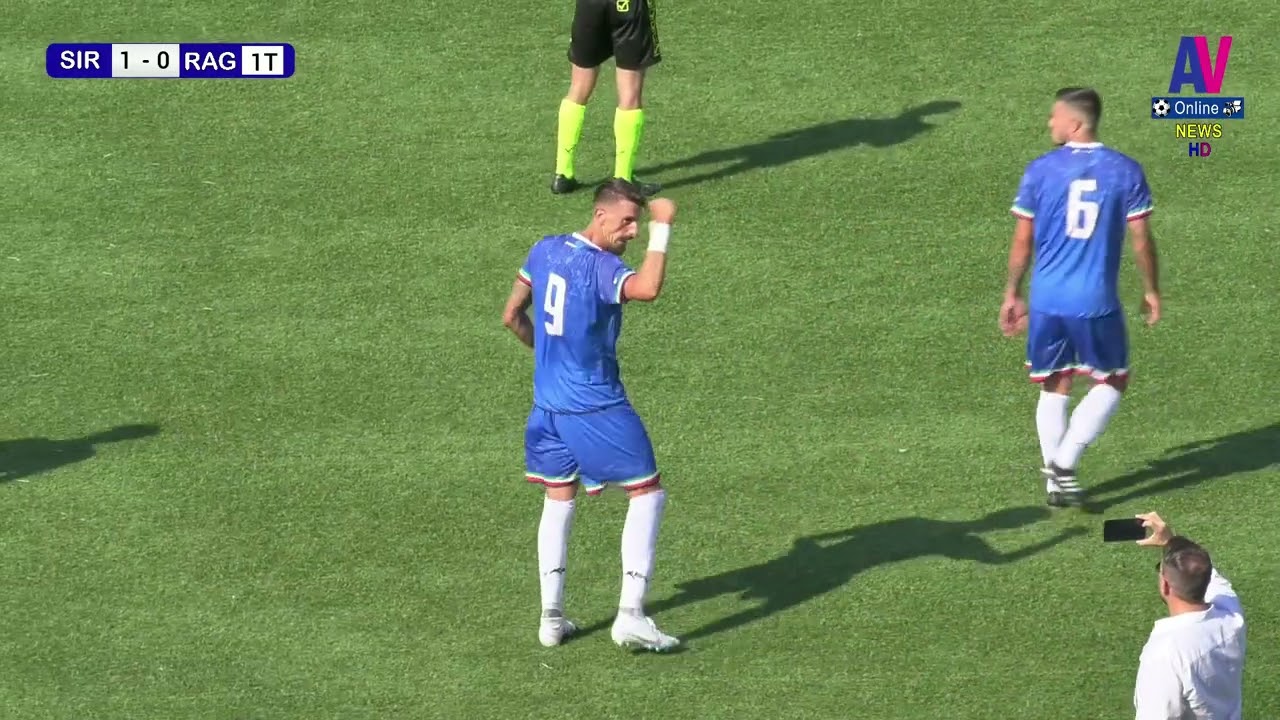 VIDEO HIGHLIGHTS SIRACUSA - RAGUSA - COPPA ITALIA SERIE D TURNO PRELIMINARE  2023/2024 .