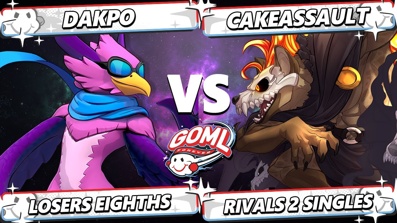 GOML 2025 TOP 8 - Dakpo (Wrastor) Vs. CakeAssault (Forsburn) Rivals 2 - RoA2