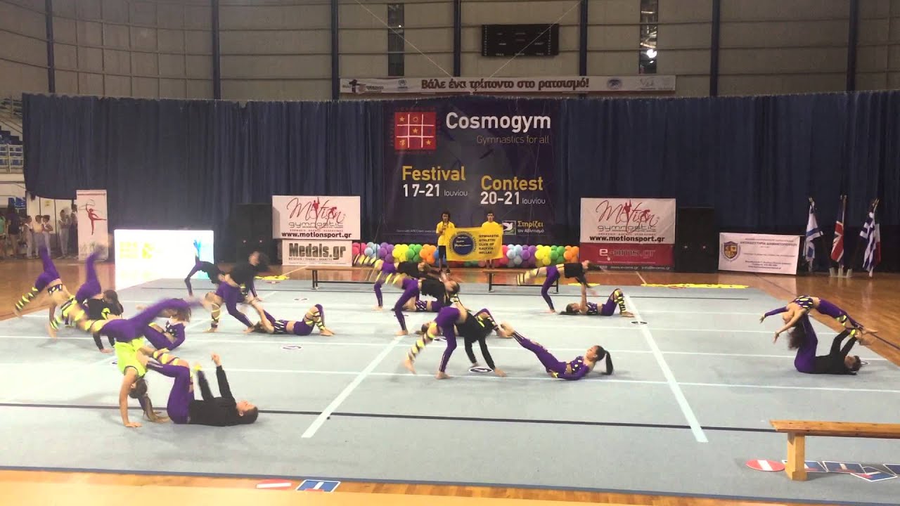 ΓΑΣ Καλυβίων Τμήμα Ενόργανης : Cosmogym 2015