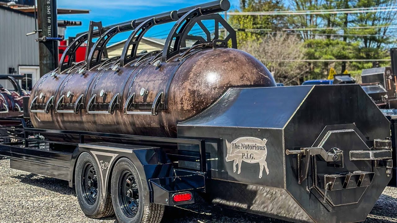 The Best Brisket Cooking 1000 Gallon Tank Smoker Around!!