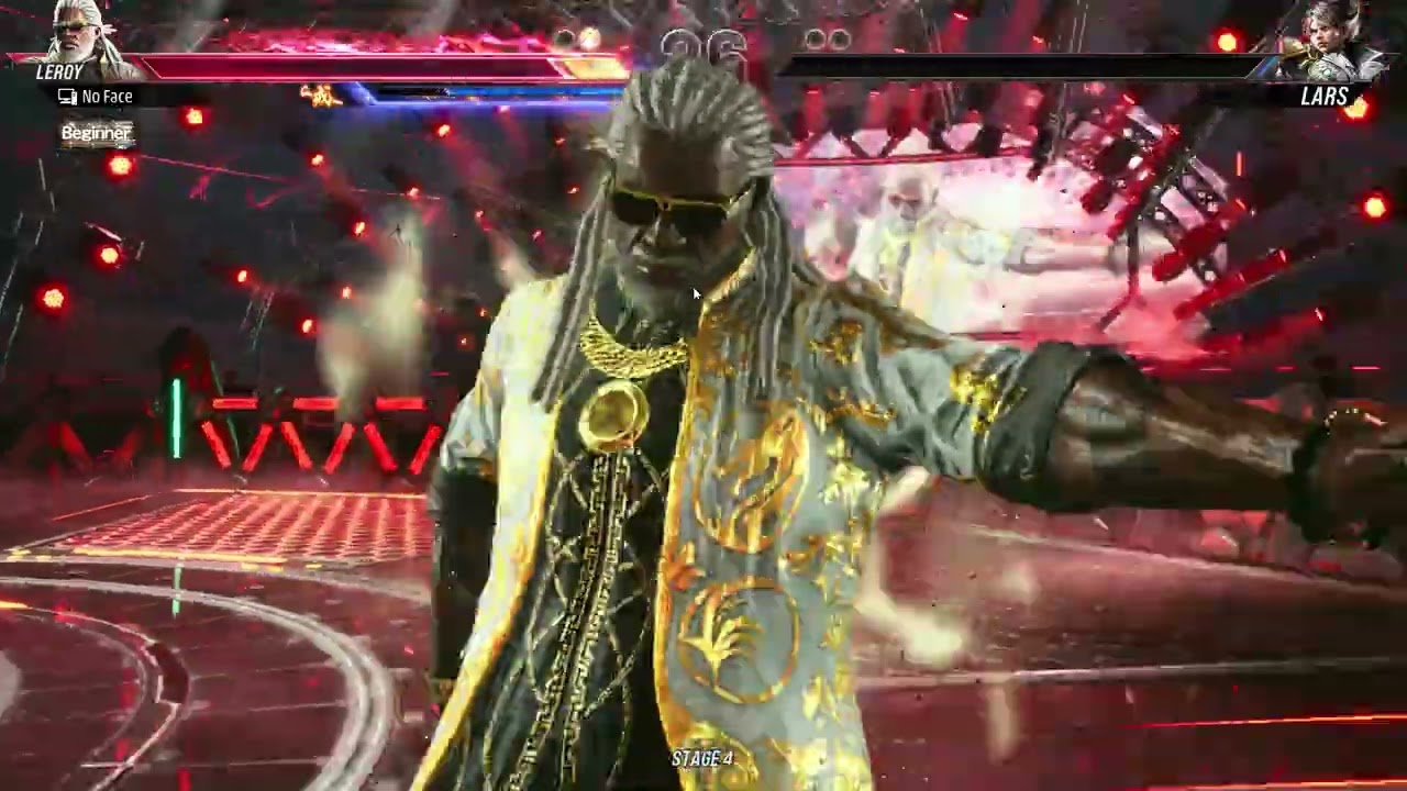 Tekken 8 Leroy Smith Arcade Battle on Hard