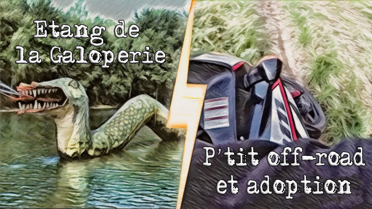 L'ETANG DE LA GALOPERIE [ADOPTION + P'TITE CHUTE EN P'TIT OFF RAOD]