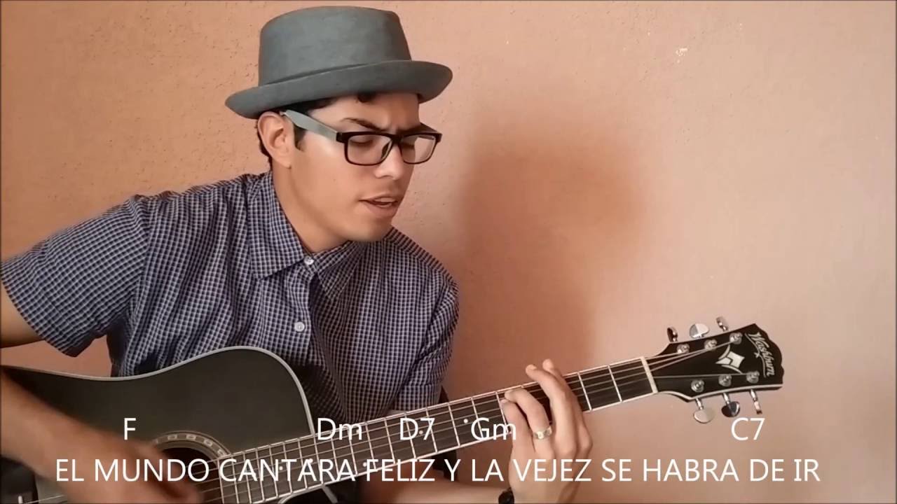CANTICO 24 GUITARRA Y VOZ (letra y acordes) JW MANTEN LA VISTA EN EL PREMIO