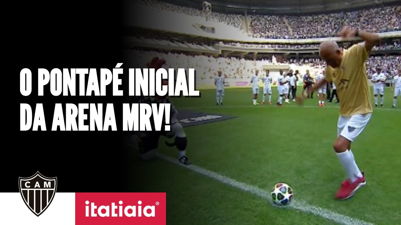 DADÁ MARAVILHA NO PONTAPÉ INICIAL DA ARENA MRV! CONFIRA!