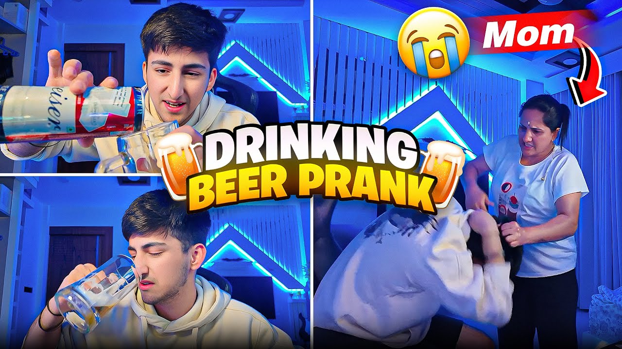 Розыгрыш с пивом над моей семьей😱пошёл не так🤬
