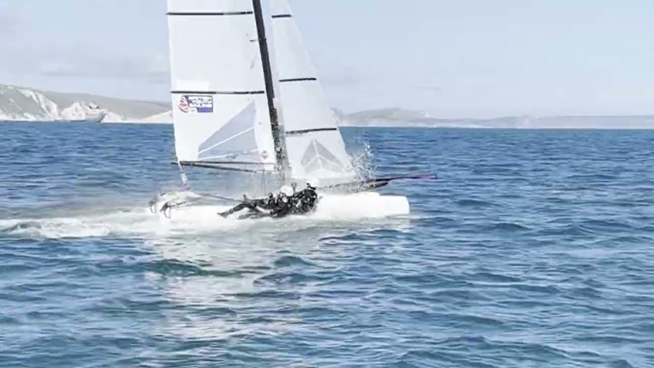 Nacra 15 Foiling