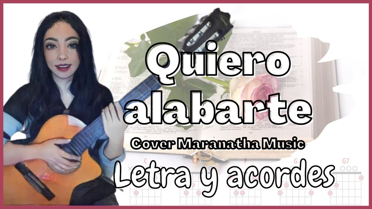Quiero alabarte mas y mas aun Cover Maranatha Music ♥️ 𝑳𝒆𝒕𝒓𝒂 𝒚 𝒂𝒄𝒐𝒓𝒅𝒆𝒔 ♩ ♫ ♬ #alabanzas