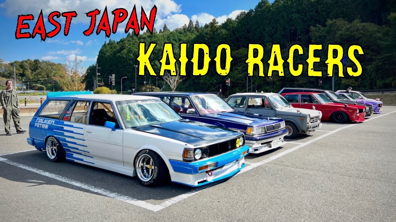 KAIDO RACER Touring through East Miyagi Japan in a JDM Mark II Wagon! | 街道レーサー 旧車 | マーバン Shakotan 4K