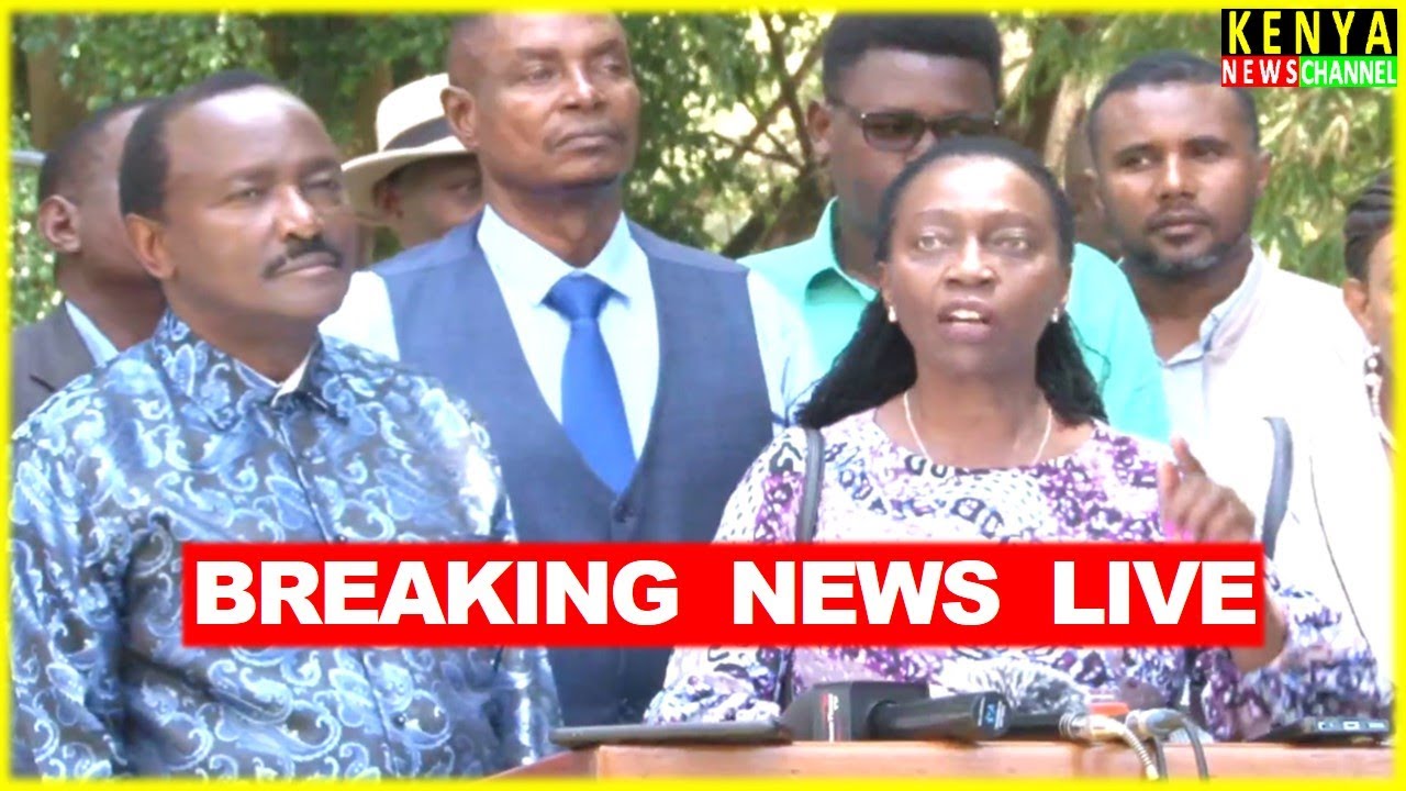 LIVE - Martha Karua & Kalonzo Musyoka Big Announcement