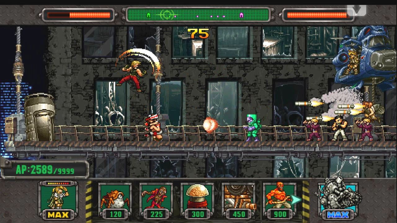[HD]Metal slug defense. WIFI!  RED  Deck!!! (1.46.0 ver)