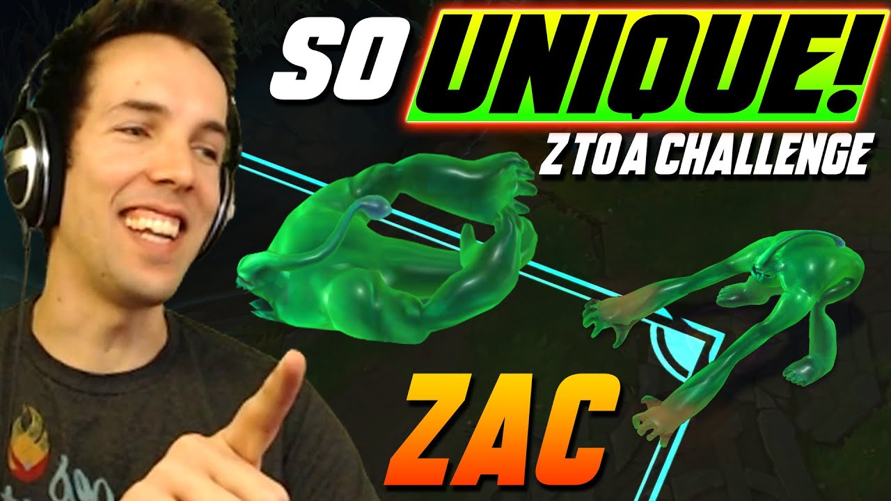 Этот чемпион ТАКОЙ УНИКАЛЬНЫЙ! От Z до ВЫЗОВА: ZAC — League of Legends — Grubby