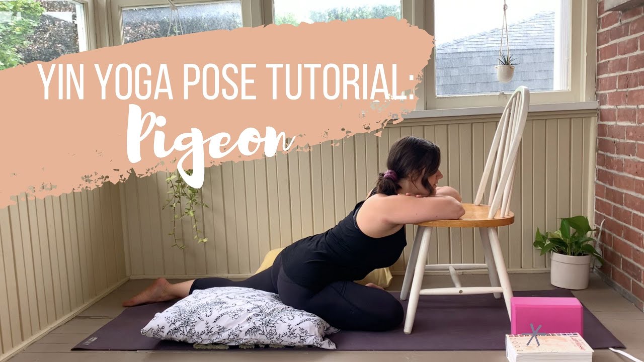 Pigeon Pose with Modifications - Yin Yoga Pose Tutorial for HIPS - Yoga with Carolynne