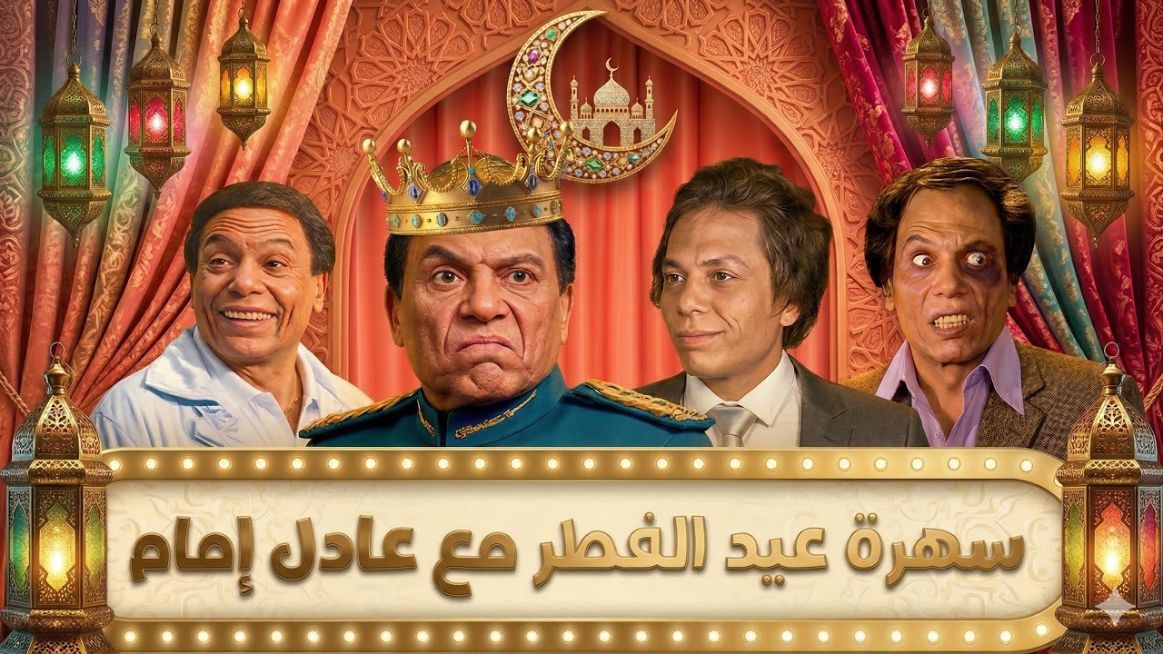 أجمد قفشات عادل إمام في سهرة العيد هتموت ضحك 😂😂