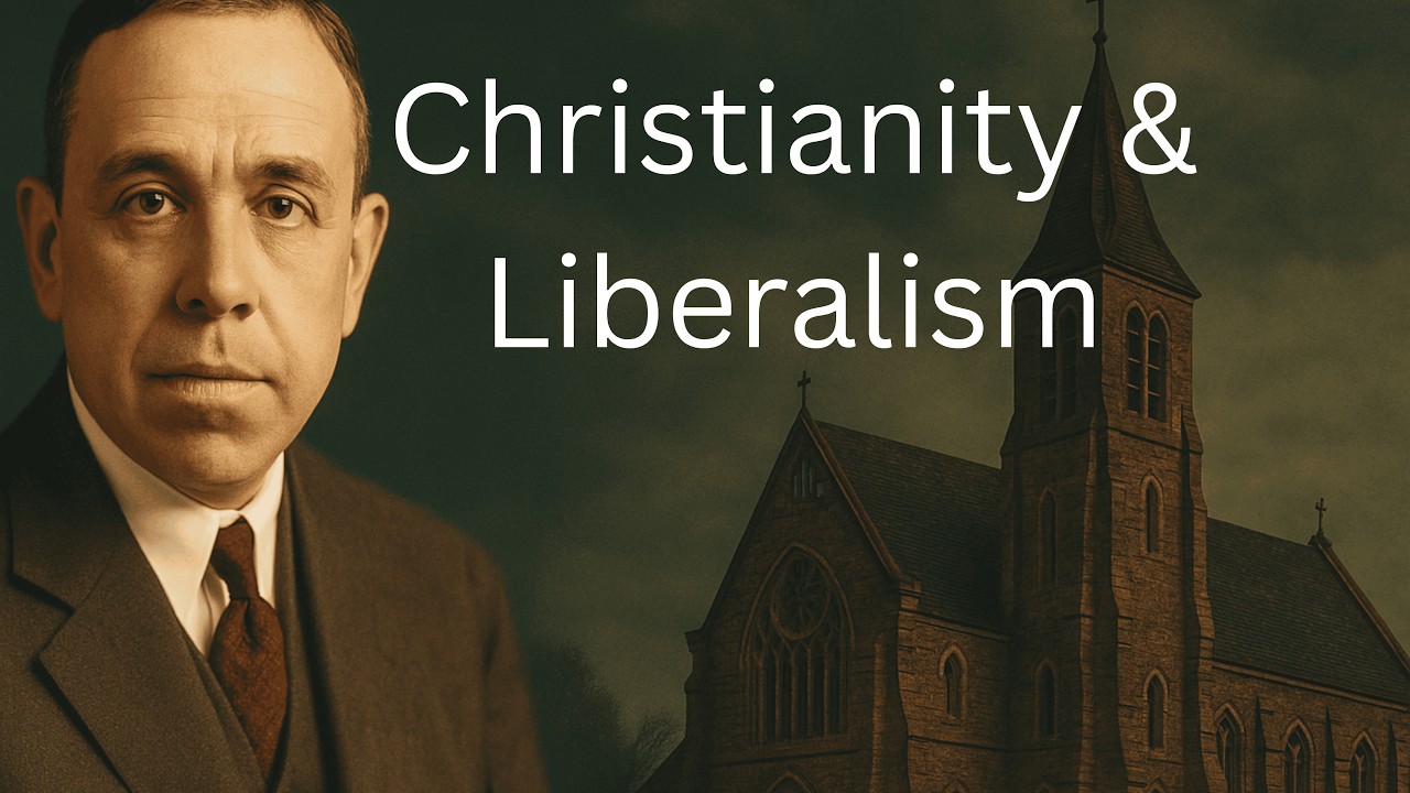 “Liberalism Is NOT Christianity” — J. Gresham Machen’s Shocking 1923 Warning