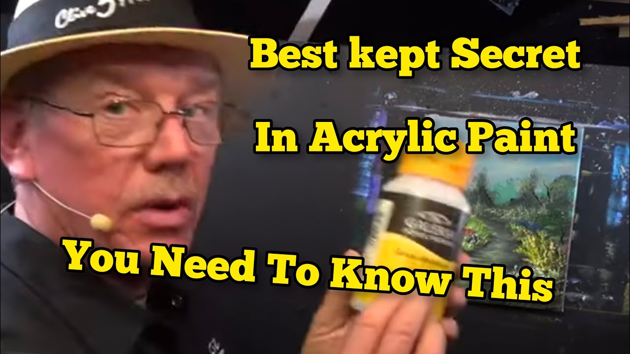 Acrylic painting Best Kept Secret